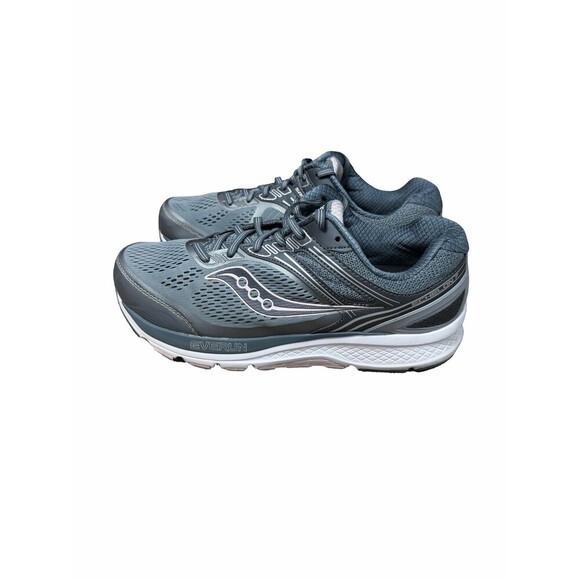 Saucony Shoes - Saucony Echelon 7 Slate Gray Pink Running Shoes Womens Size 11.5 Wide Walking